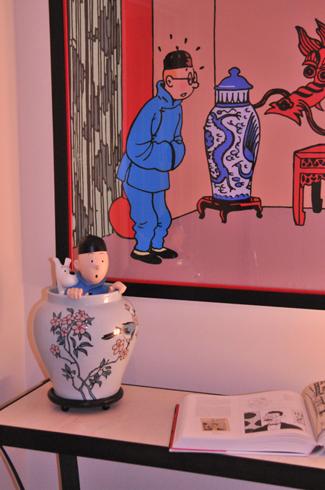 Il personaggio di Tintin è il protagonista dell'hotel Amigo di Bruxelles