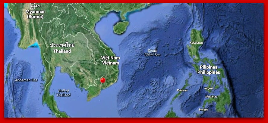 mappamondo Vietnam 