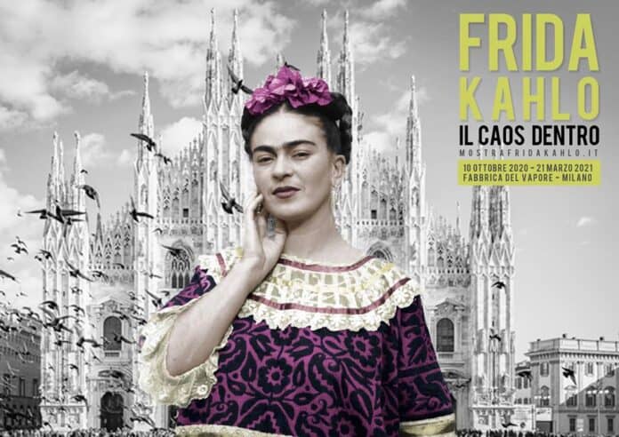 Frida-kahlo-mostra-milano-locandina-SaraPanizzon_TripOrTrek