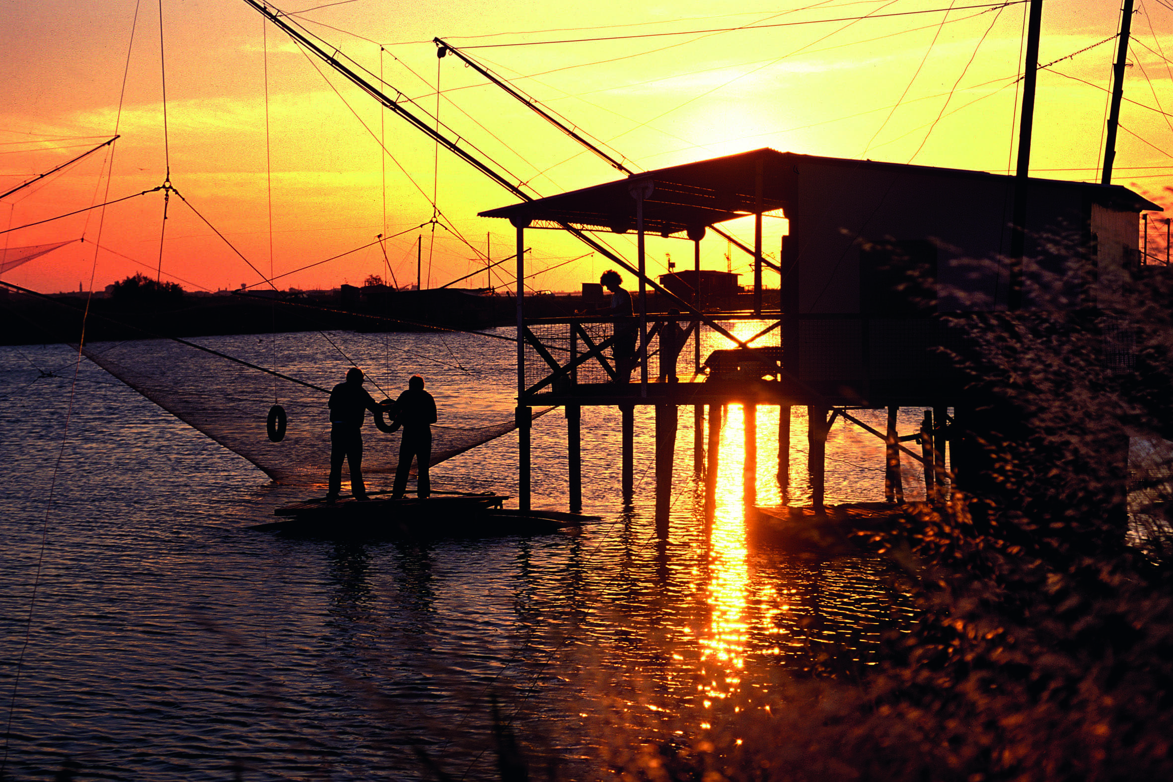 Chioggia_pescatori_tramonto